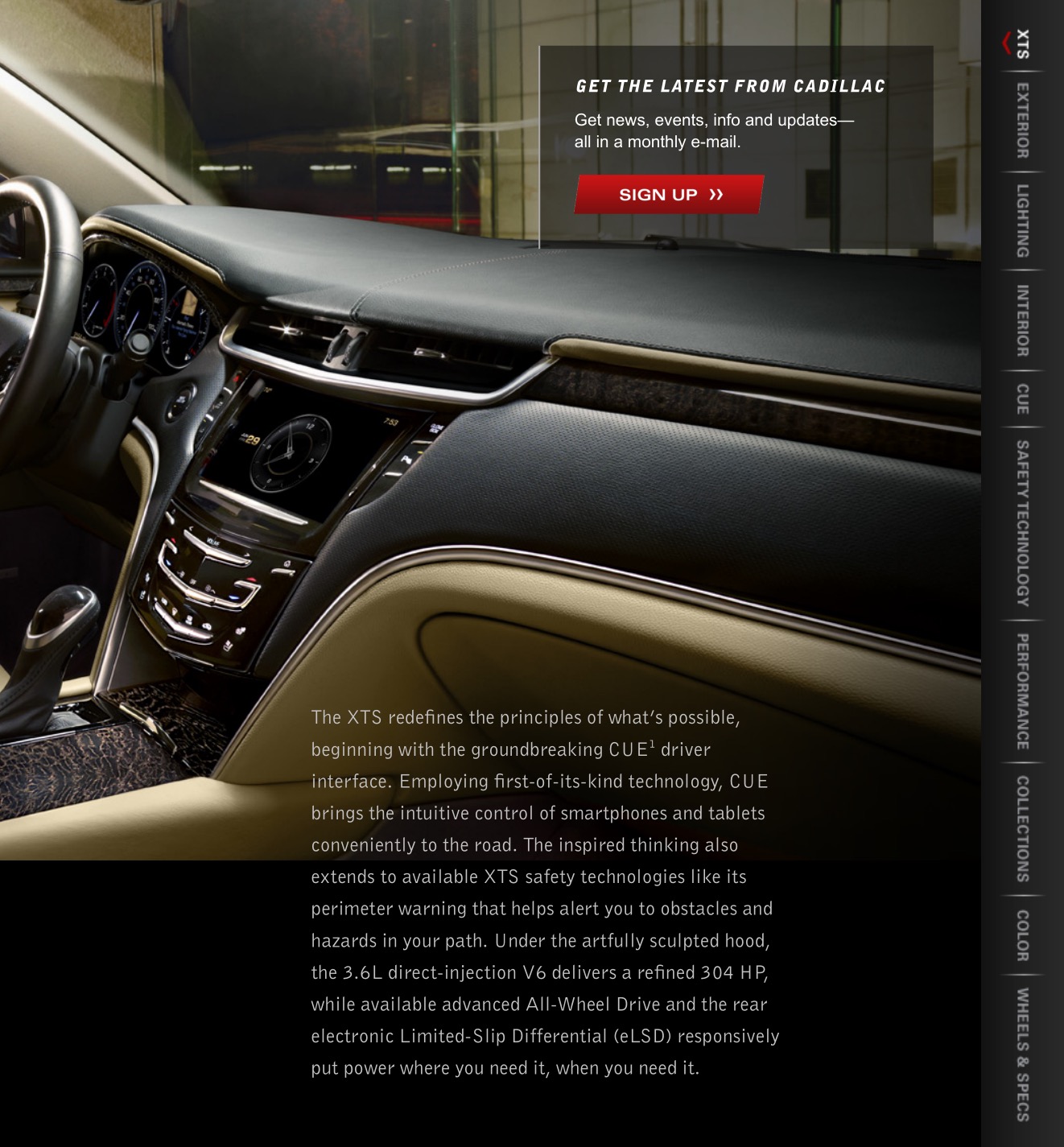 2013 Cadillac XTS Brochure Page 42